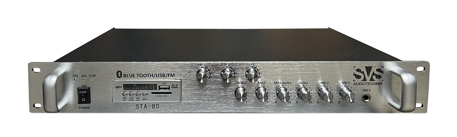 SVS Audiotechnik STA-80 Микшер-усилитель для систем Public Address в Бугульме